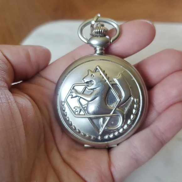 Fullmetal Alchemist Pocket Watch Anime Cosplay Collectible. - Picture 3 of 7
